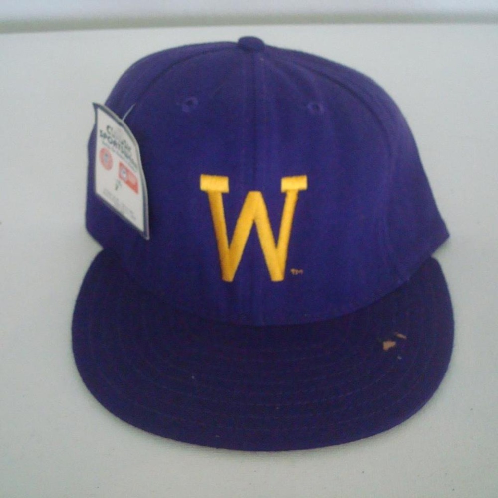WASHINGTON HUSKIES 1980S SIZE 7 HAT CAP VINTAGE Y2K 00S‎ Y1